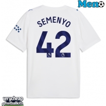 Manchester City Antoine Semenyo #42 Replica Third Shirt 2026-27 Short Sleeve